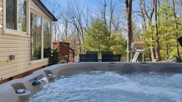 Stuga - 2 sovrum - privat pool | Terrass/Patio