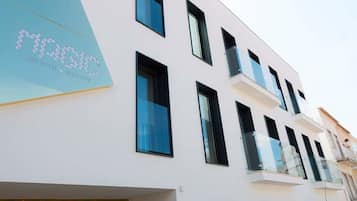 Façade de l’hébergement
