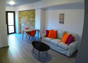 Suite, 1 Bedroom, Balcony | Living area | Flat-screen TV - Mulberry Suites (Rhodes)