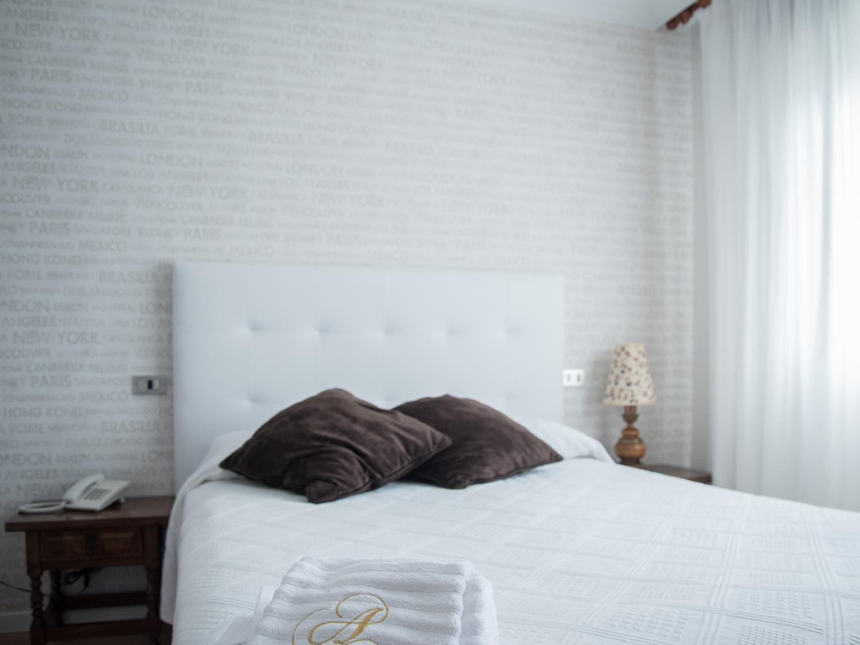 Desk, blackout curtains, free WiFi, bed sheets