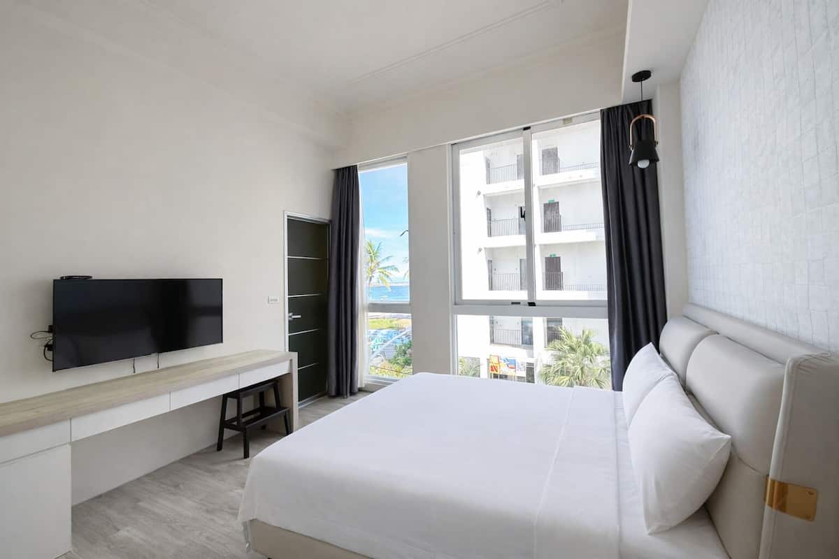 Kamar Double | Tirai kedap cahaya, Wi-Fi gratis, dan seprai linen