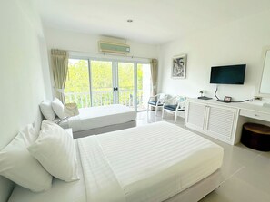 Hillside Room | 迷你吧、遮光窗帘、折叠床/加床（额外收费）、床单