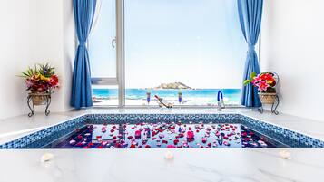 Habitación Premier con 2 camas individuales (O) | Bañera de hidromasaje cubierta