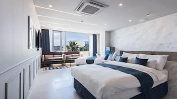 Pool Suite O | Sistema de insonorización, wifi gratis, ropa de cama