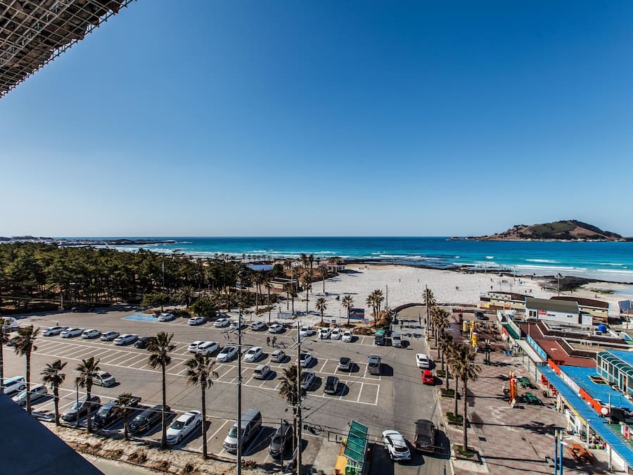 Vista a la playa o al mar