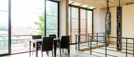 Sala de estar en el lobby
