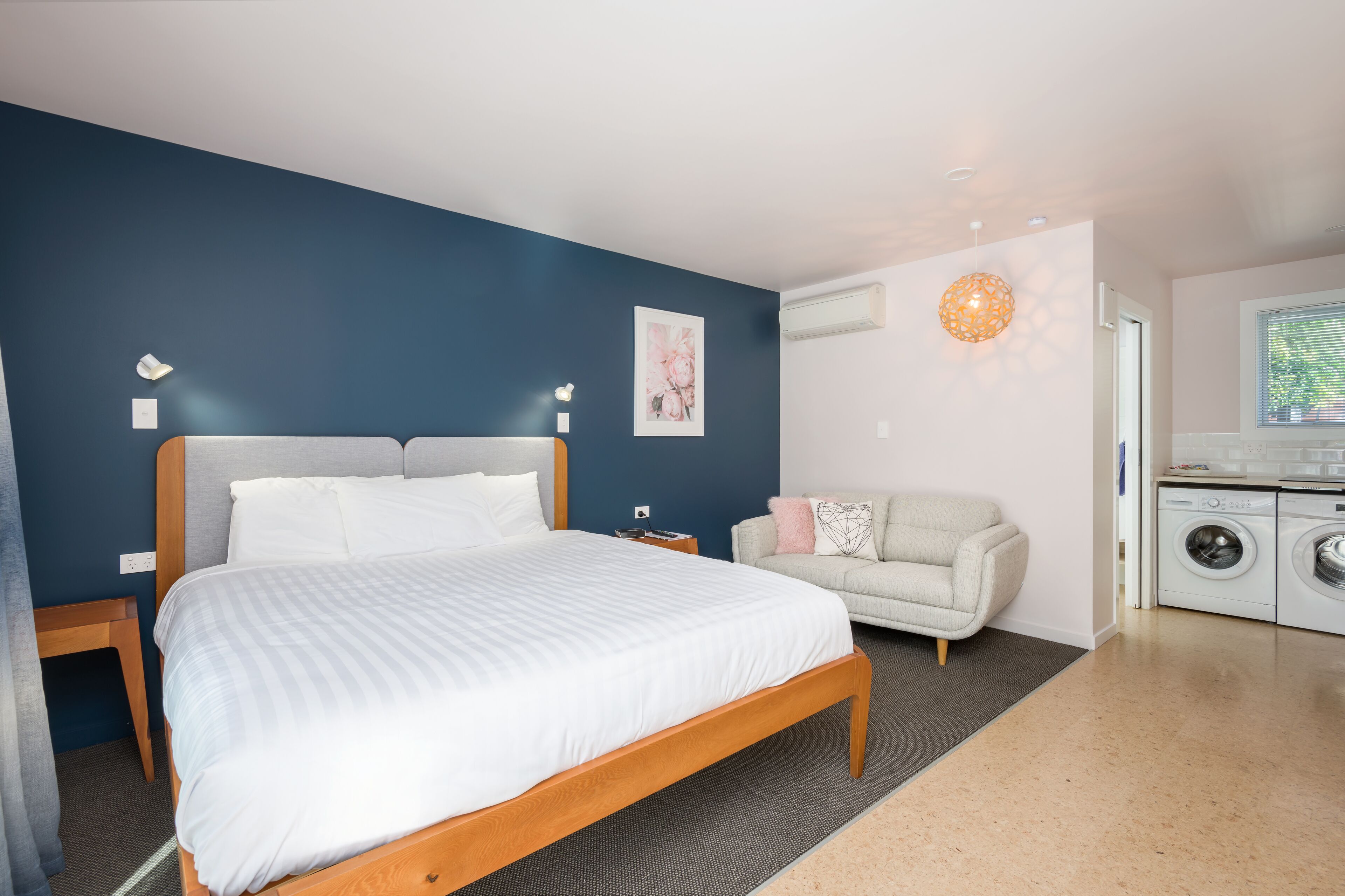 deluxe king studio | in-room safe, individually decorated, blackout curtains, soundproofing