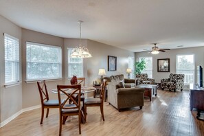 Duplex, 4 Bedrooms | Living room - Summer Palace 4 Bedroom Duplex by RedAwning (Gulf Shores)