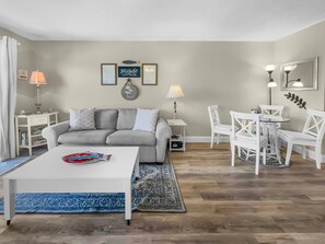 Condo, 1 Bedroom | Living area | TV