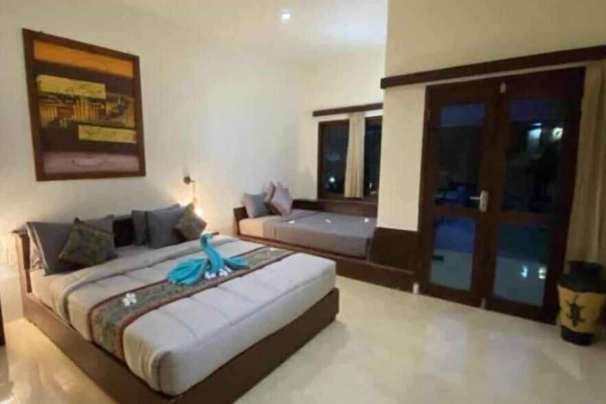 Phòng đôi dành cho gia đình, quang cảnh vườn | 1 phòng ngủ, minibar, truy cập Internet không dây miễn phí