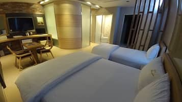 Royal Suite | 1 室のベッドルーム、WiFi (無料)、ベッドシーツ