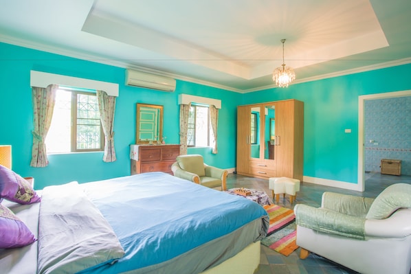 Villa, 4 Bedrooms, Kitchen, Garden Area | 4 bedrooms, premium bedding, desk, blackout drapes
