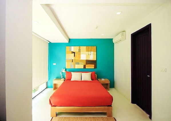 2 Bedrooms Sea View  | 2 bedrooms, in-room safe, blackout drapes, free WiFi - Rocco Condominium Hua Hin Room 811 8th F (Hua Hin)