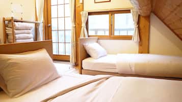 Free WiFi, bed sheets