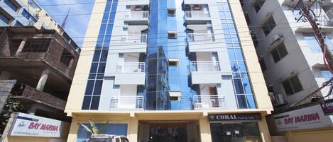 Façade de l’hébergement