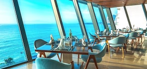 3 restaurants, breakfast, lunch served; local and international cuisine