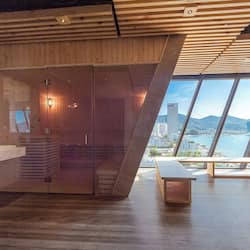 Couples treatment rooms, sauna, steam room, body treatments, facials