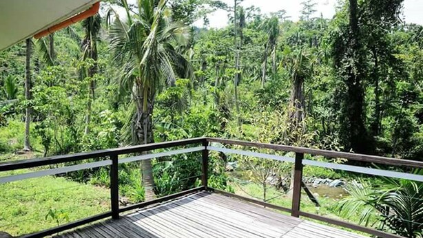 Terrace/patio - Margarett Farm Vacation House (Dipaculao)