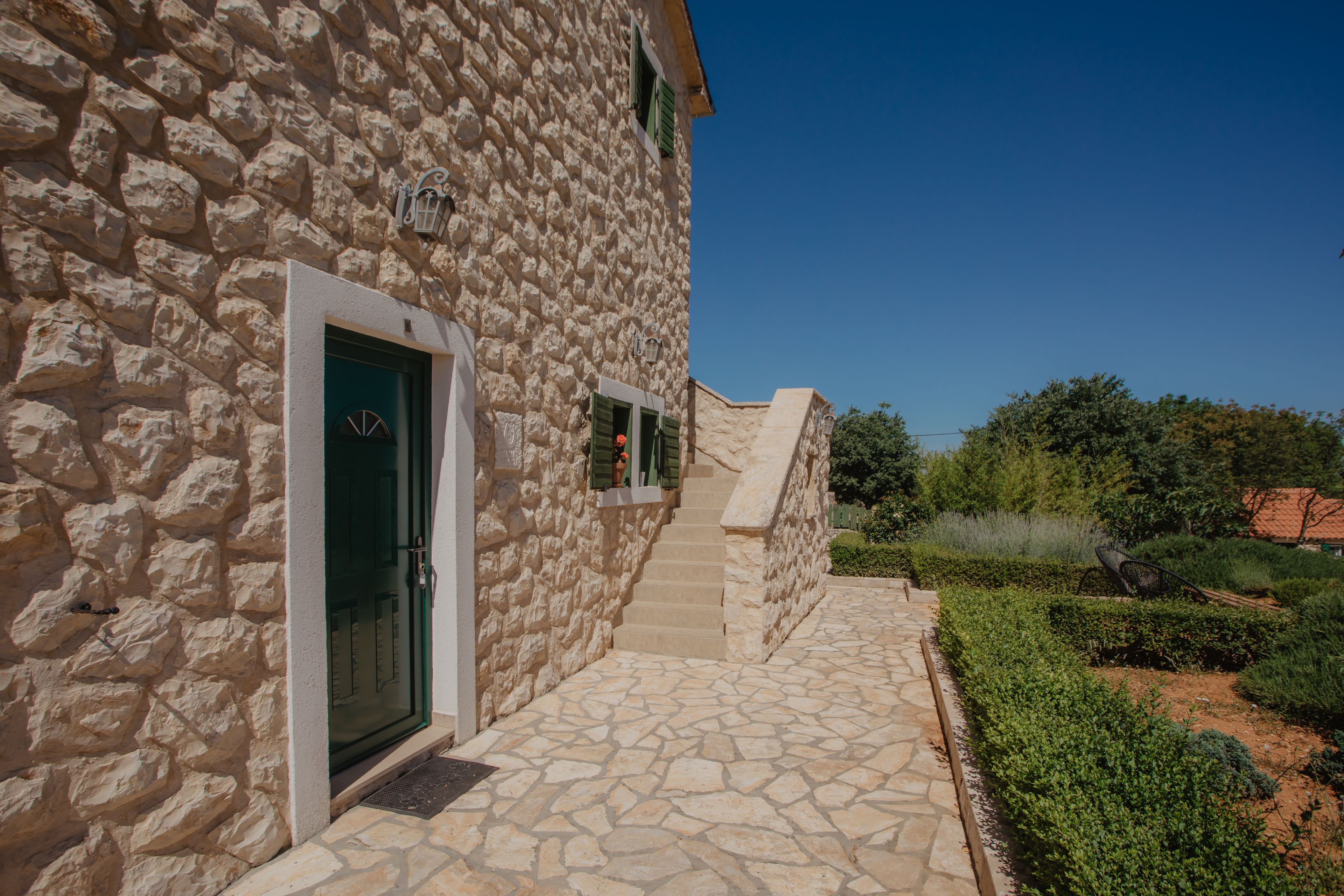 Vue depuis l’hébergement