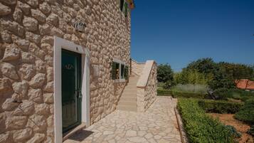 Vue depuis lâhĂ©bergement