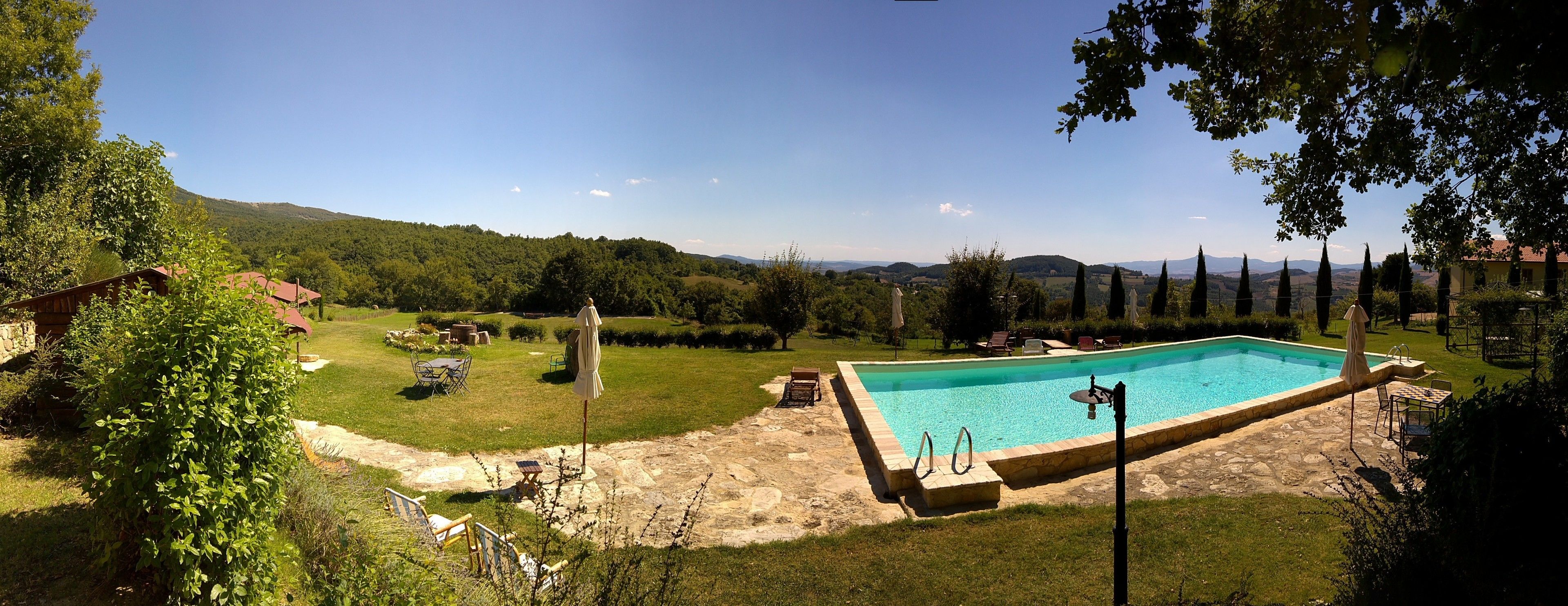 Seasonal outdoor pool