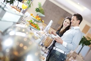 Daily buffet breakfast (EUR 15 per person)