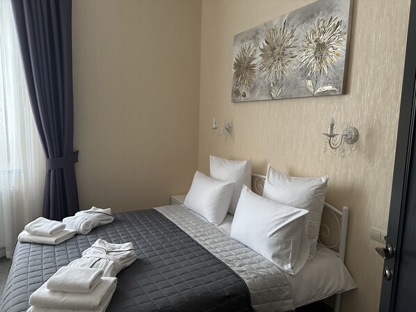 Familien-Suite | Verdunkelungsvorhänge, schallisolierte Zimmer, Bügeleisen/Bügelbrett