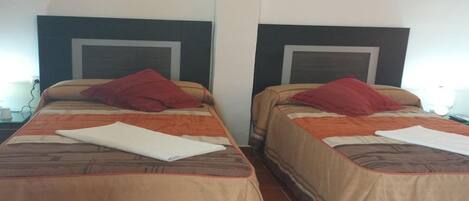 Double or Twin Room, Private Bathroom | Free cots/infant beds, free WiFi, bed sheets