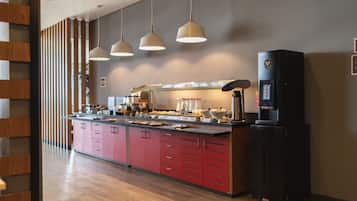 Morgenmadsbuffet hver dag (39 BRL pr. person)