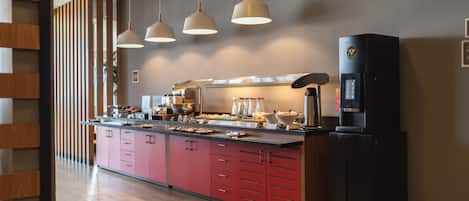 Dagelijks ontbijtbuffet (BRL 39 per persoon)