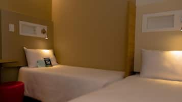 Soundproofing, free WiFi, bed sheets