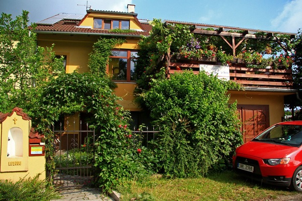 Fassade der Unterkunft