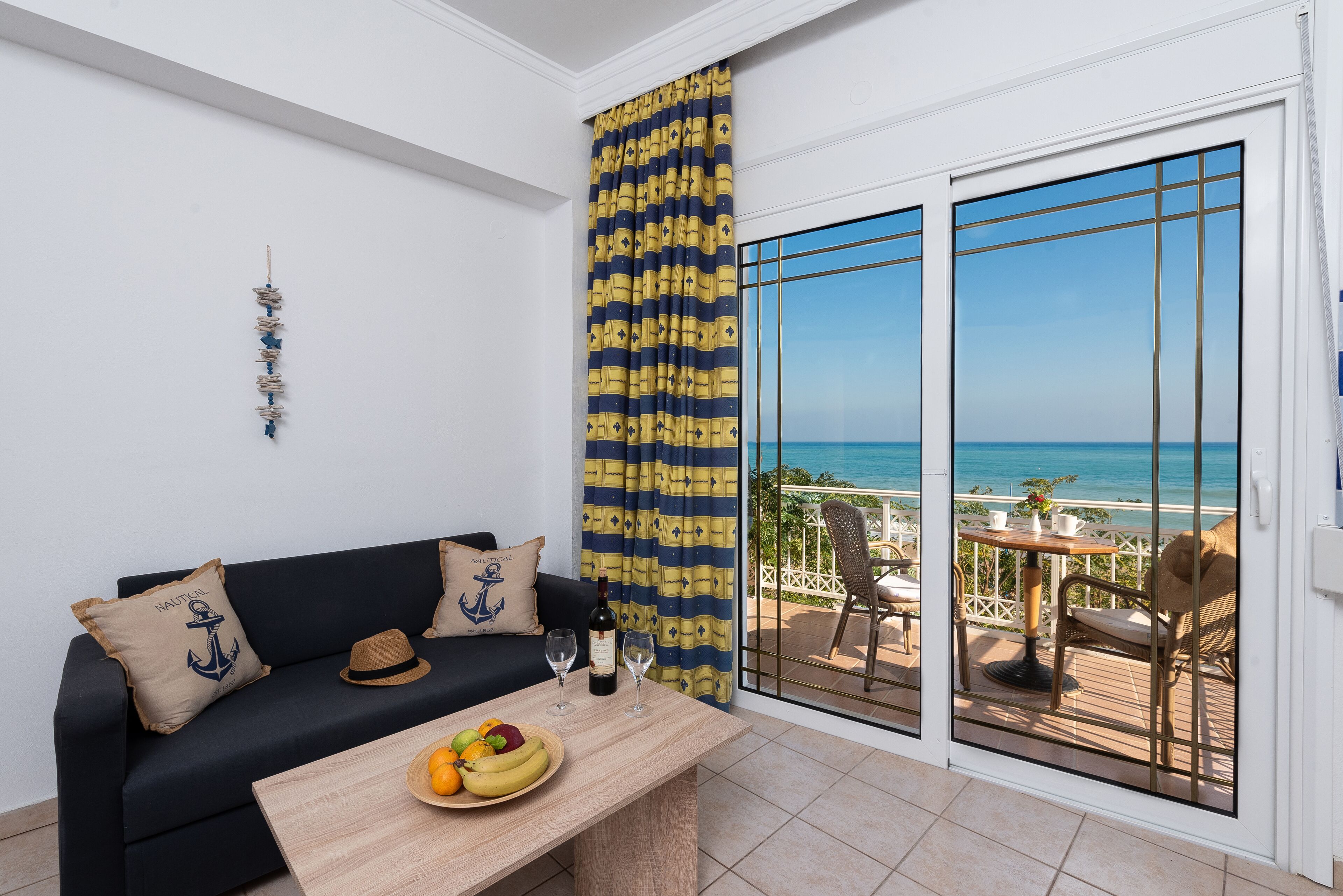 Stegna dream 1 | Living area | 39-inch flat-screen TV with satellite channels, TV