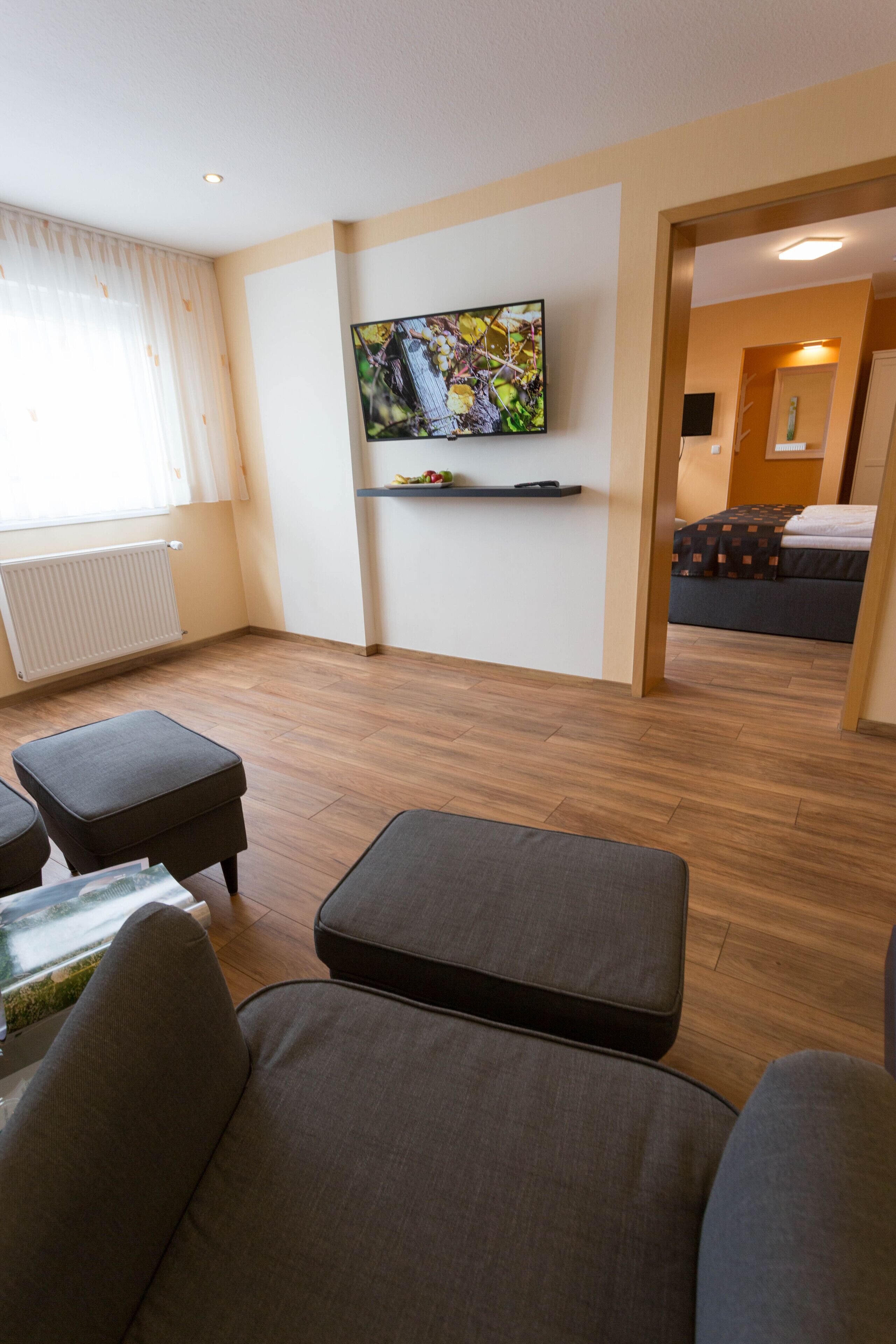 superior double room, ensuite, courtyard view