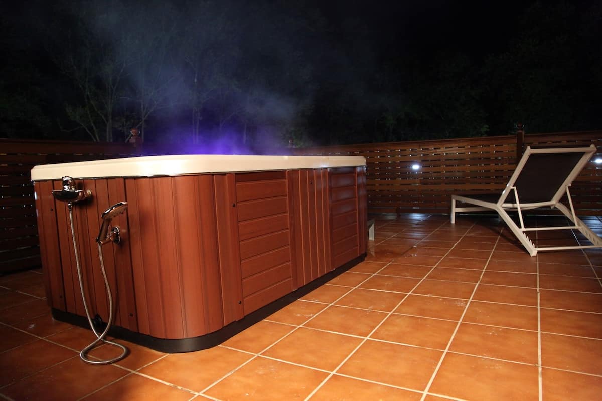 Kamar Twin Superior, jet tub | Teras/patio