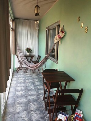 Interior entrance
