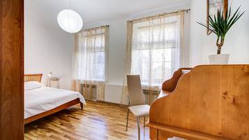 Apartment, Balkon | 1 Schlafzimmer, Allergikerbettwaren, Schreibtisch, Bügeleisen/Bügelbrett