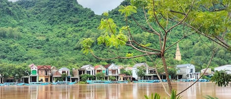 Fachada de la propiedad