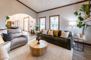 Área de estar no saguão