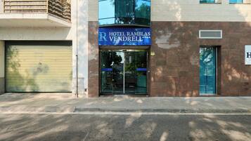 Fachada del alojamiento