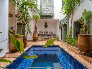 Living area - Riad Timila (Marrakech)
