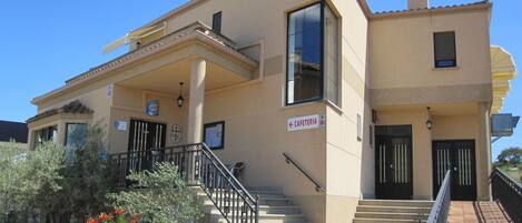 Façade de l’hébergement