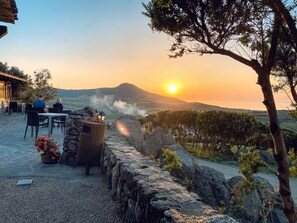 Dinner served, local cuisine - Agriturismo Monte Istulargiu (Valledoria)