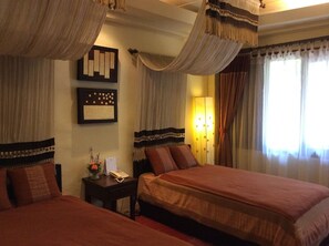 Habitación estándar con 2 camas individuales | Camas extra, wifi gratis y ropa de cama