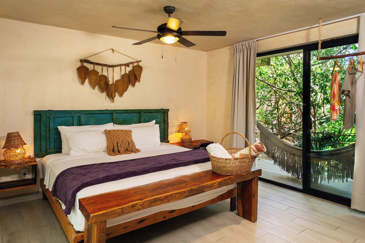 In-room safe, blackout drapes, WiFi (free), bed sheets