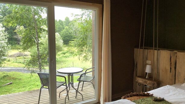 Junior Suite, 1 Bedroom, Accessible, Mountain View | View from room - Elementos Eco Lodge (Pucón)
