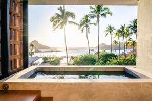 Cobertura superluxo, várias camas, vista para o oceano (Penthouse 4 Bedroom) | Roupas de cama premium, cofres nos quartos, individualmente decorados