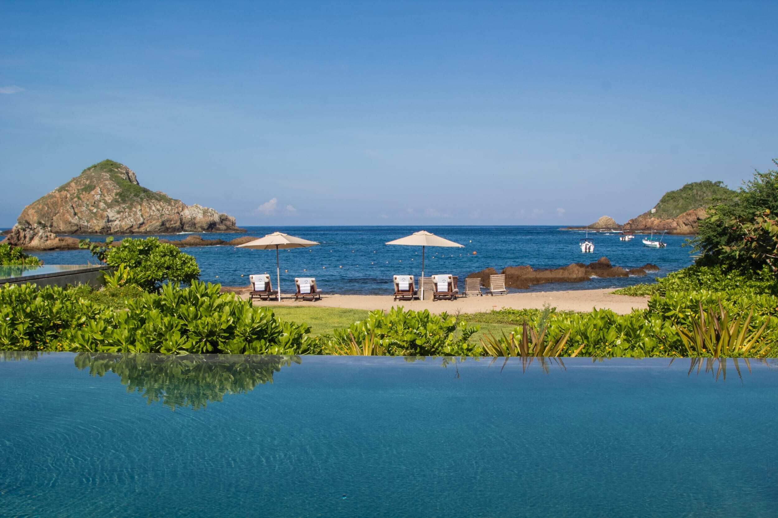 Vista desde la propiedad