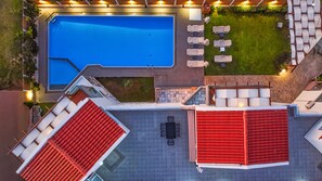 Aerial view - Oliva Beach Studios & Apartments (Platanias)