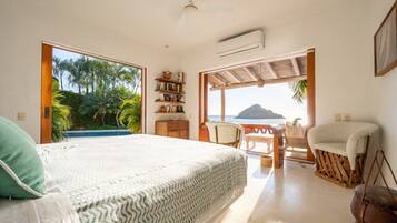 Kamar Deluks, Beberapa Tempat Tidur, pemandangan samudra (Casa Carioca) | Pemandangan dari kamar